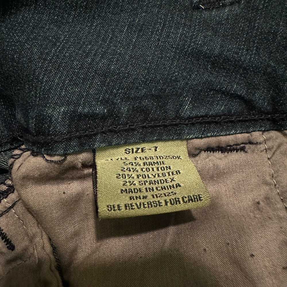 Flared High Rise Jeans - Picture 8 of 8